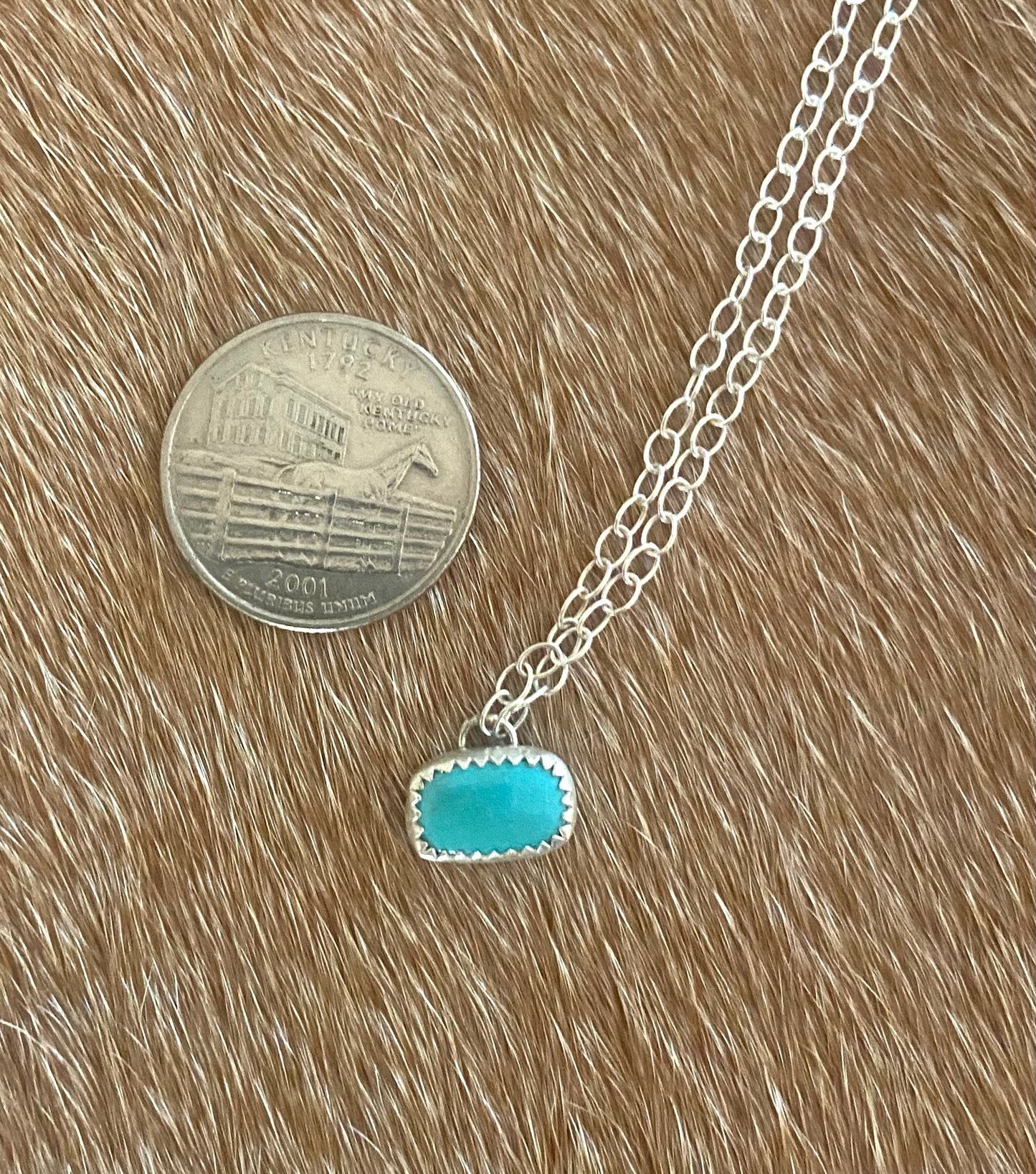 Nevada #8 bar necklace