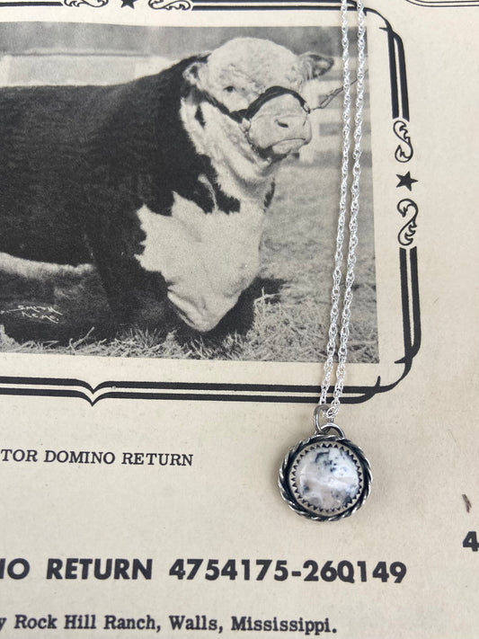 White Buffalo everyday necklace